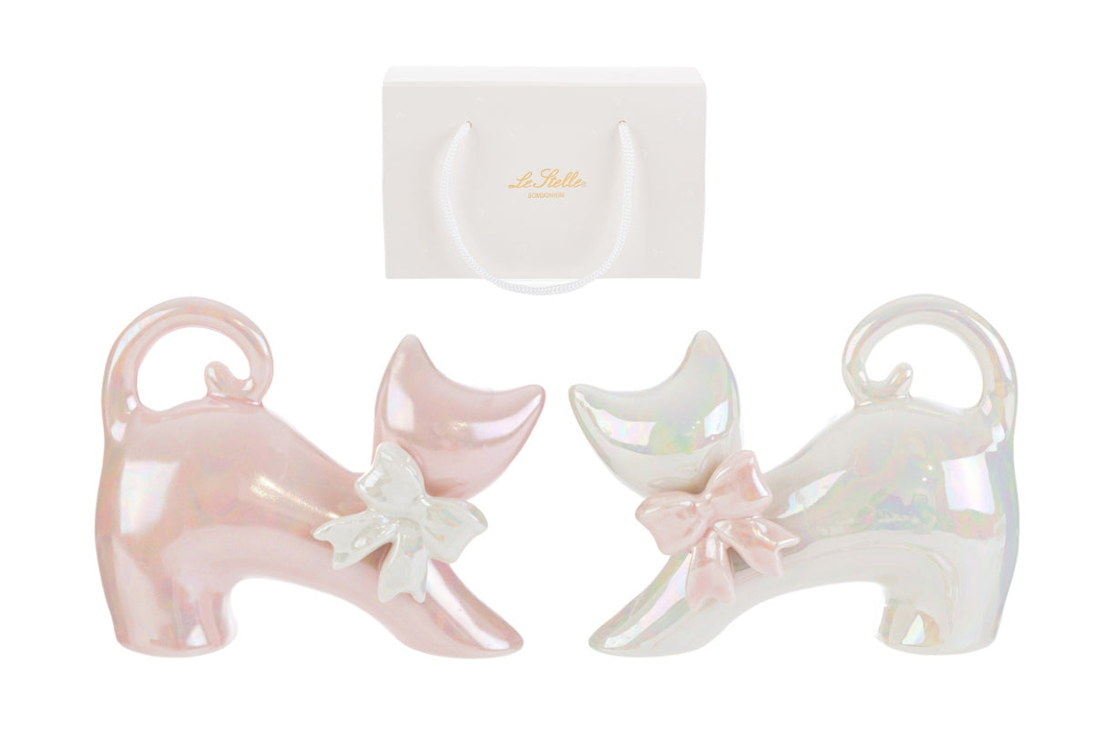 Gattino in porcellana