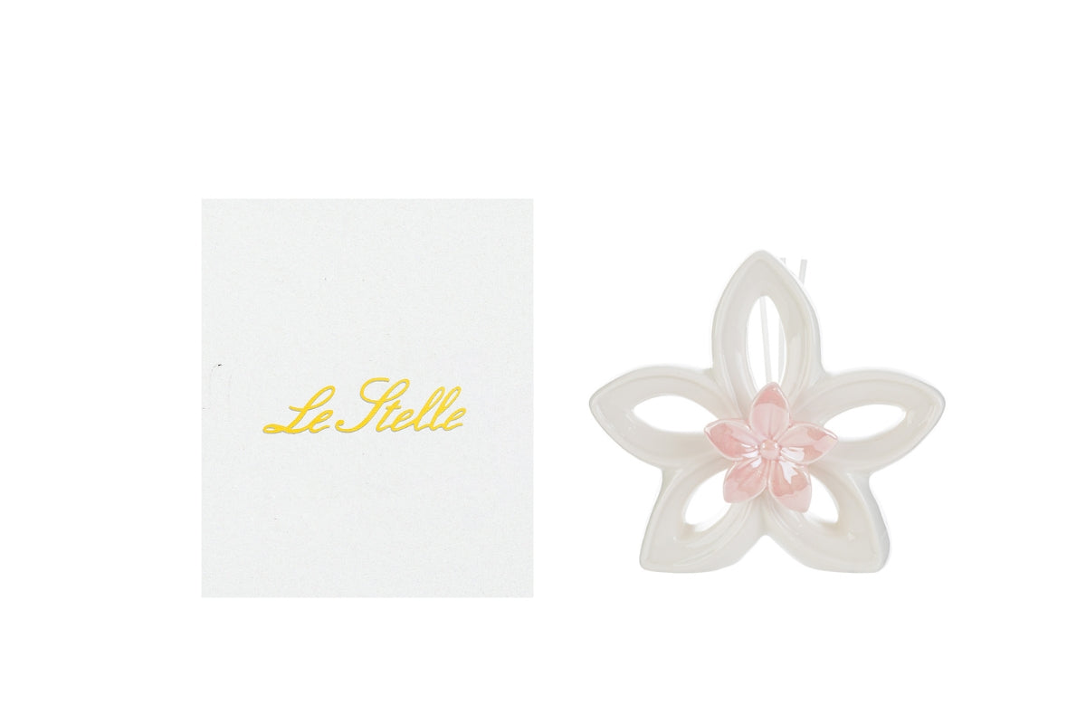 Profumatore fiore porcellana