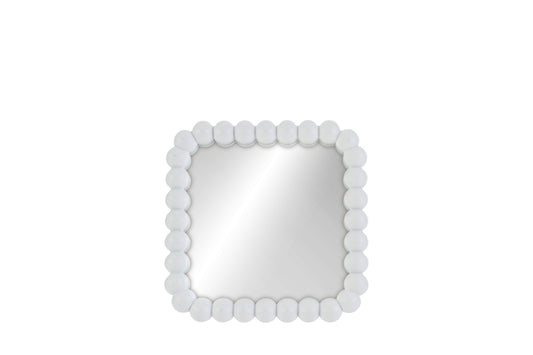 Specchio perline resina